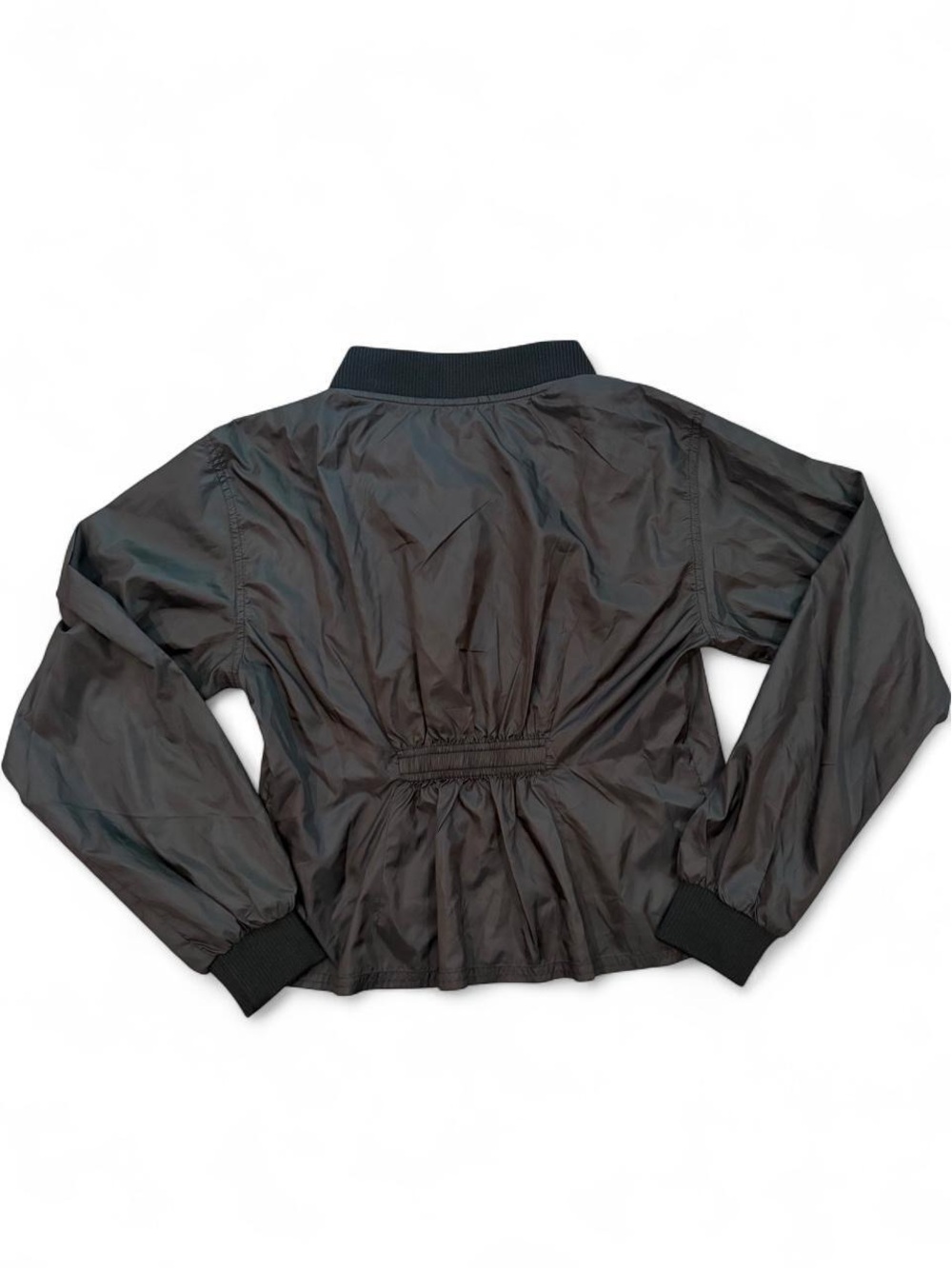 Good American Black Bomber Jacket - Picture 2 of 4
